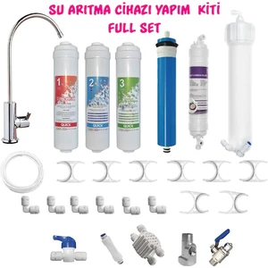 Water King Su Arıtma Cihazı Yapım Seti Full Set Su Arıtma Yapım Kiti