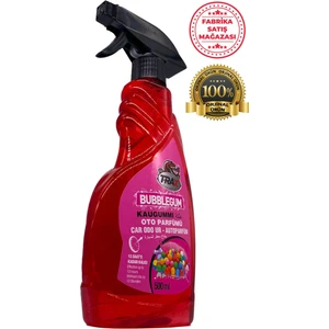 Bubblegum Kokulu Ferah Oto Ev Oda Sprey Parfüm Trax 500 ml