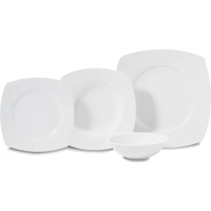 Serra Collection 24 Parça Kare Yemek Takımı