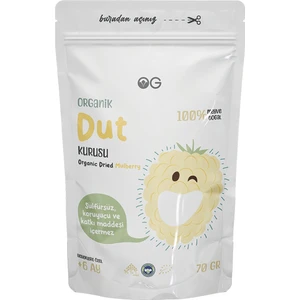 OG natural Organik Dut Kurusu +6 Ay 70 gr