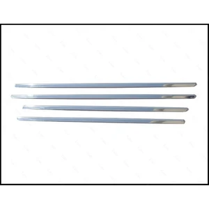 Alminox Oto Dacia Lodgy Krom Cam Çıtası 4 Prç. 2012