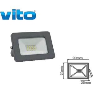 INDUS/10W/SMD/6000K/IP65/220V/LED Projektor Beyaz