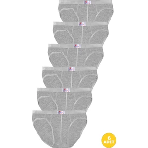 Erkek 6'lı Ekonomik Karışık Slip Külot - Özel Paketinde