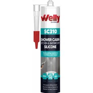 Welly Chem SC310 Duşakabin Silikonu 280ML Şeffaf