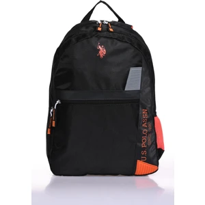 U.S. Polo Assn. PLÇAN22194 Siyah/Turuncu Unisex Sırt Çantası