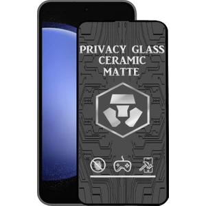 Caseart Samsung Galaxy S23 Fe Tam Kaplayan Mat Seramik Nano Esnek Hayalet Ekran Koruyucu