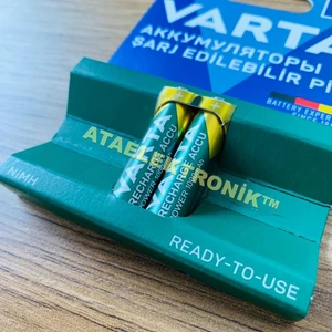 Varta Telsiz Telefonlar için İNCE AAA tip PİL Varta 1000 Mah Telsiz Telefon Pili Bataryası