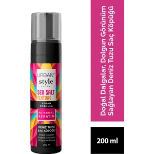 URBAN Care Style Guide Deniz Tuzu Doğal Dalga Sağlayan Şekillendirici Saç Köpüğü - Vegan - 200 ML