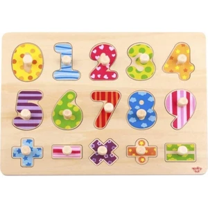 Tooky Toy Rakamlar ahşap Puzzle