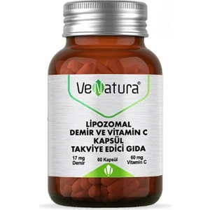 Lipozomal Demir Ve Vitamin C 60 Kapsül