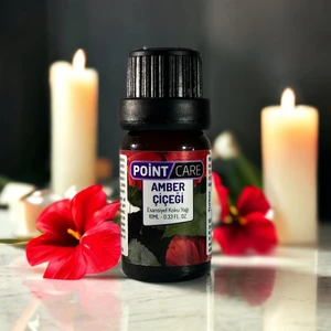 AY MAGNET Point Care Amber Çiçeği Kokulu Mum Esansı 10ML , Mum Koku Soya Wax Esansı (1 Adet)
