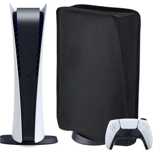 Ps5 Konsol Toz Kapağı Ps5 Toz Koruyucu Playstation 5 Konsol Disk Sürümü ve Dijital Sürüm Için Özel Tasarlanmış (Yurt Dışından)