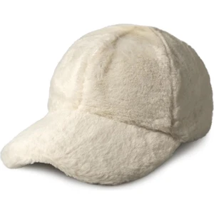 Trend Bej Peluş Cap Şapka