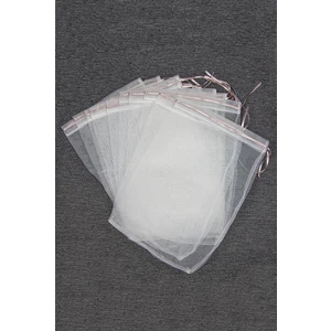 10 Adet Orta Boy Tül Kese 17X24 cm