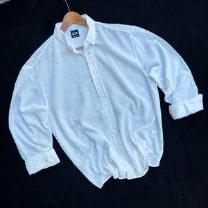 Erkek Oversize Gömlek Yaka Uzun Kollu Oduncu Kışlık Gömlek