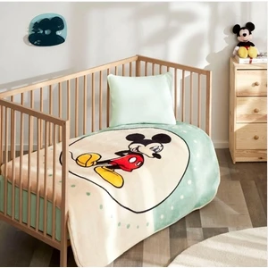Taç Kristal Taç Lisanslı Mıckey Mouse Cırcle Baby Bat Battaniye