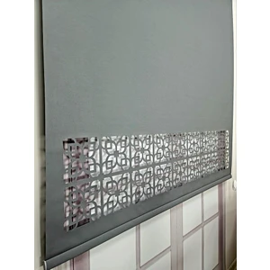 Stor Perde Desenli Lazer Kesim Kalın Kumaşlı ML105