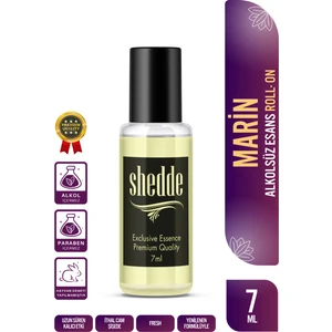 Marin Kokulu Alkolsüz Esans 7 ml Parfüm Esansı Roll-On Edp Cep Parfüm Esansiyel Yağ
