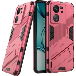 LR Joyful Xiaomi 13T Pro Pc+Tpu Kickstand Back Cover Şok Geçirmez Koruyucu Telefon Kasası (Yurt Dışından)