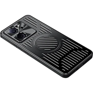 LR Joyful Xiaomi 13T Pro Tpu+Alüminyum Alaşım Içi Boş Isı Disipasyonu Telefon Geri Kılıf Magsafe ile Uyumlu (Yurt Dışından)