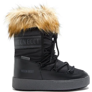 Moon Boot Kadın Kar Botu 24500600-001 Moon Boot Ltrack Monaco Low Wp Black