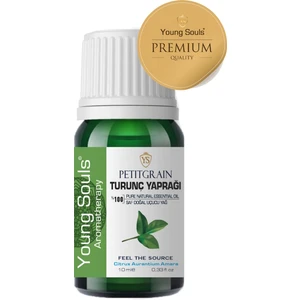 Young Souls Aromatherapy Petitgrain Essential Oil Turunç Yaprağı Uçucu Yağ 10 ml