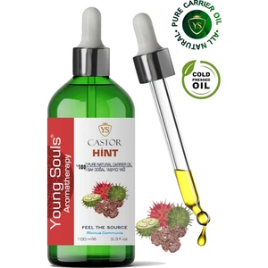 Young Souls Aromatherapy Castor Carrier Oil Hint Bitkisel Taşıyıcı Yağ 100 ml