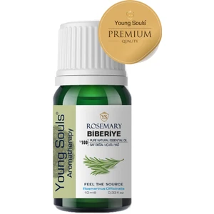 Young Souls Aromatherapy Rosemary Essential Oil Biberiye Uçucu Yağ 10 ml