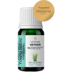 Young Souls Aromatherapy Vetiver Essential Oil Vetiver Uçucu Yağ 10 ml