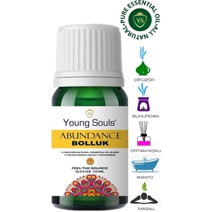 Young Souls Aromatherapy Abundance Essential Oil Blend Essential Oil Blend Bolluk Uçucu Yağ Karışımı 10 ml