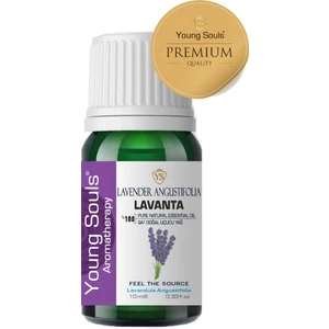 Young Souls Aromatherapy Lavender Angustifolia France Essential Oil Lavanta Angustifolia Fransa Uçucu Yağ 10 ml