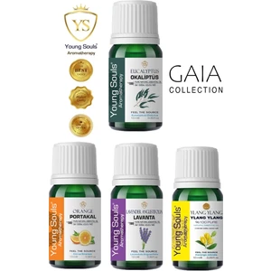 Young Souls Aromatherapy Gaia Advantage Set / Ylang Ylang, Lavanta, Okaliptüs , Tatlı Portakal