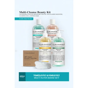 Temizleyici Yenileyici Yatıştırıcı Nemlendirici Siyah Nokta ve Akne Karşıtı Vegan Hijyen Bakım Seti