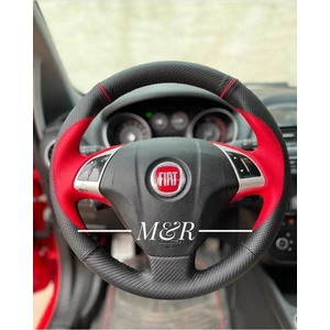M&R Otokilif Aksesuar Fiat Spor Kesim Orijinal Kaplam Deri Direksiyon Kılıfı