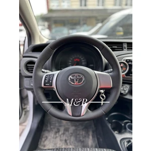 M&R Otokilif Aksesuar Toyota Auris Orijinal Kaplama Deri Direksiyon Kılıfı