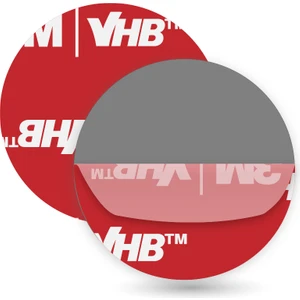 Vhb Çok Güçlü Çift Taraflı 100 Adet Hazır Kesim 20MM Çap