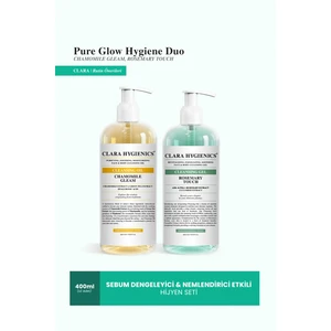 Sebum Dengeleyici Temizleyici Nemlendirici Ton Eşitleyici Vegan Yüz ve Vücut Günlük Hijyen Seti