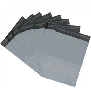 Gri Cepli Kargo Poşeti 24X30+5 cm 100 Adet