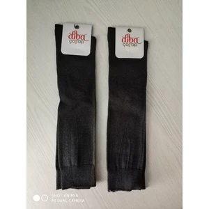 287 Diz Altı Bayan Pamuklu Çorap 2 Li