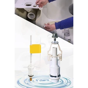 Klozet Rezervuar Iç Takımı Basmalı