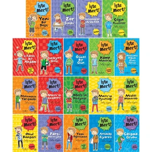 İşte Mert Serisi 19 Kitap Set - Sally Rippin