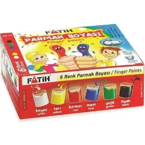 50021 6 Renk Parmak Boyası