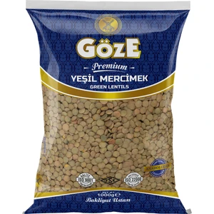 Göze Yeşil Mercimek 1kg