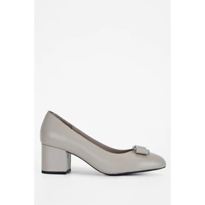 Tamer Tanca Kadın Deri Topuklu Ayakkabı 923 T-1000 Bn Ayk SK23/24