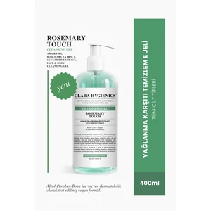 Hygienics Rosemary Touch Cilt Tonu Eşitleyici Ölü Hücre Temizleyici Vegan Yüz ve Vücut Temizleme Jeli 400ml