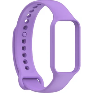 Xiaomi Smart Band 8 Active Kordon Silikon Mat Klasik Krd 18 Mor