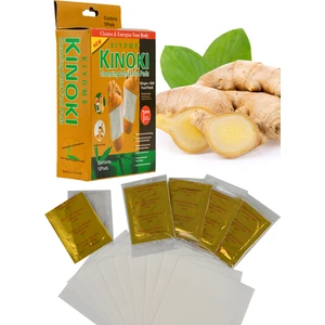 Kinoki Zencefil Esanslı Detox Atıcı Ayak Bandı 10 Adet