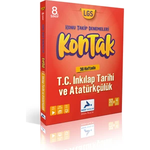 Paraf Yayınları 8. Sınıf T.C. İnkılap Tarihi ve Atatürkçülük Konu Takip Denemeleri