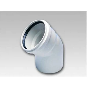 Pvc Atık Su Borusu 3,2 Mm 50 Lik 45 Derece Dirsek