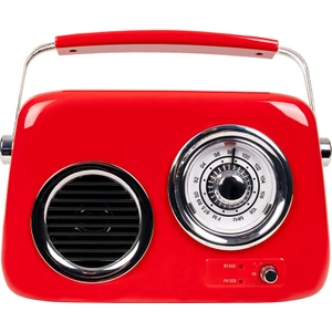 FB-R302-RD Kırmızı Retro Radyo ve Bluetooth Hoparlör